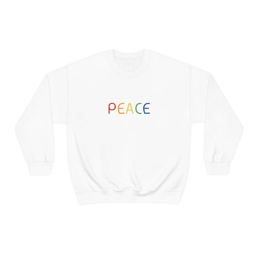 PEACE Unisex Heavy Blend™ Crewneck Sweatshirt