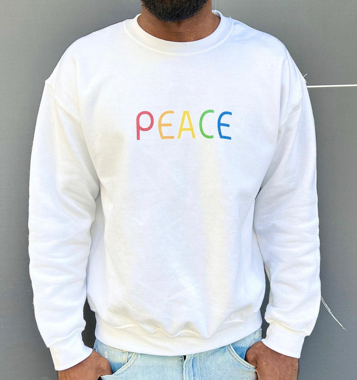 PEACE Unisex Heavy Blend™ Crewneck Sweatshirt